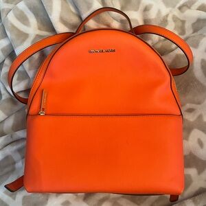 Michael Kors Orange backpack/purse BRAND NEW!